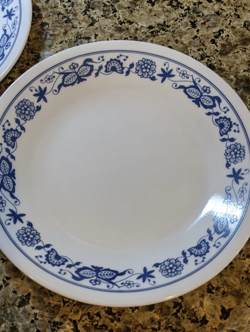 Corelle Old Town Blue Dessert Bread Plates ~6.75
